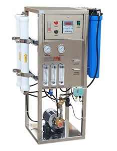 500GPD reverse osmosis system with digital control and recycle
